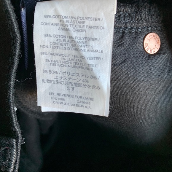 J.Crew toothpick denim - Picture 5 of 5